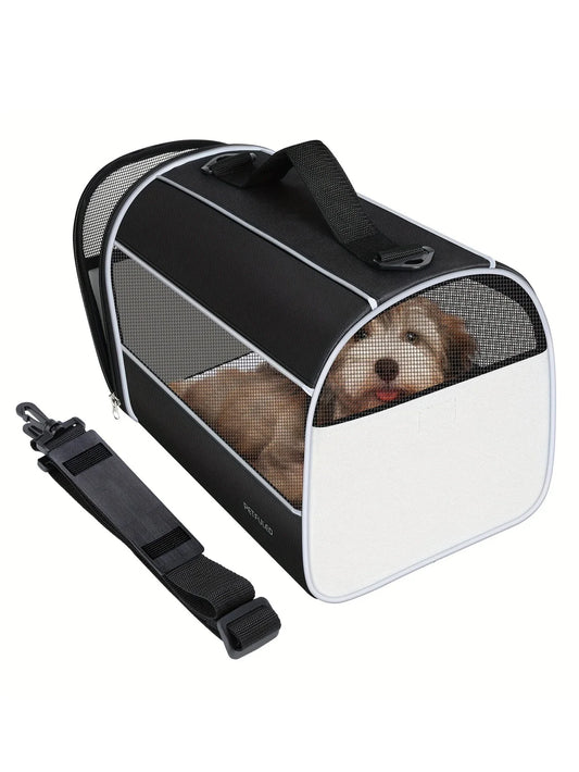 Cat Carriers Dog Carrier Pet Carrier for Small Medium Cats Dogs Puppies up to 16 Lbs, TSA Airline Approved Small Dog Carrier
