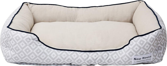 Now House for Pets by Grey Diamond Cuddler Dog Bed, Medium Washable for Medium Sized Dogs