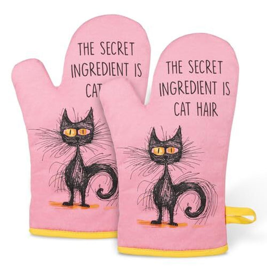 Funny Cat Oven Mitts, Cat Gifts for Cat Lovers, Cat Themed Gifts, Cute Cat