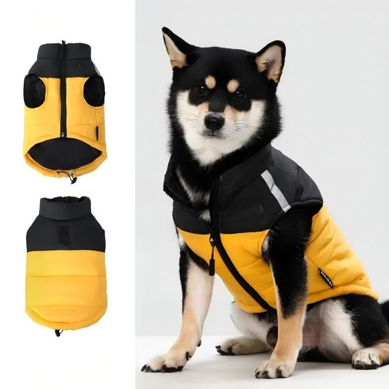 Warm Winter Dog Hoodie Jacket - Comfortable, Fashionable, Lightweight, Available in Multiple Sizes for Puppies