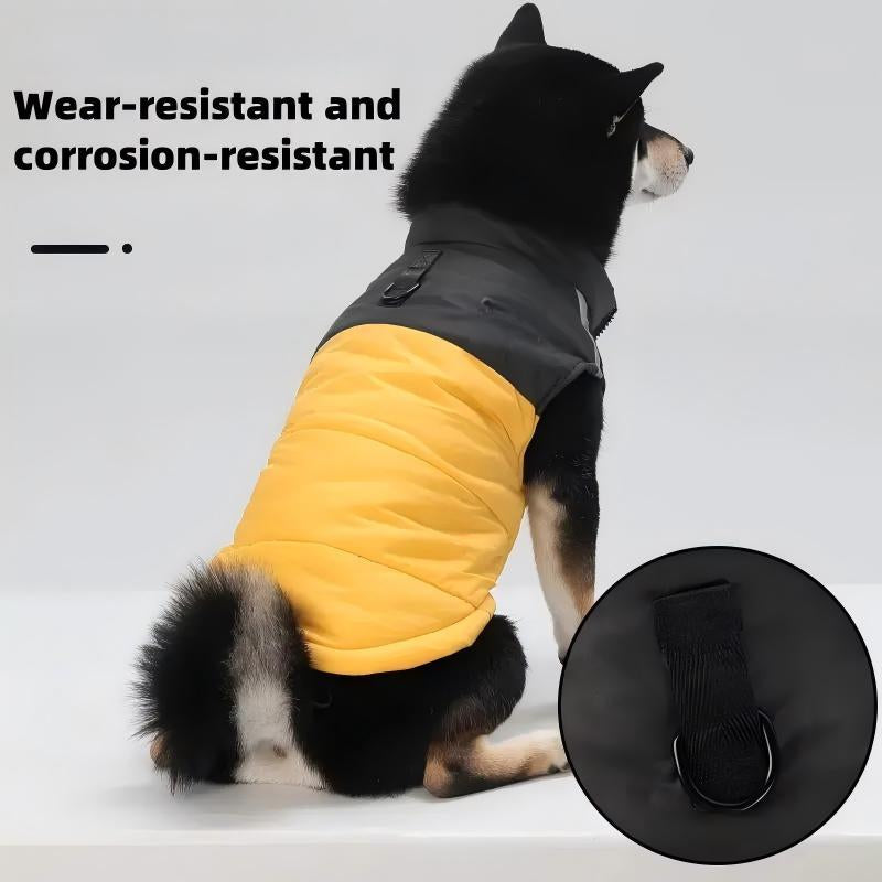 Warm Winter Dog Hoodie Jacket - Comfortable, Fashionable, Lightweight, Available in Multiple Sizes for Puppies