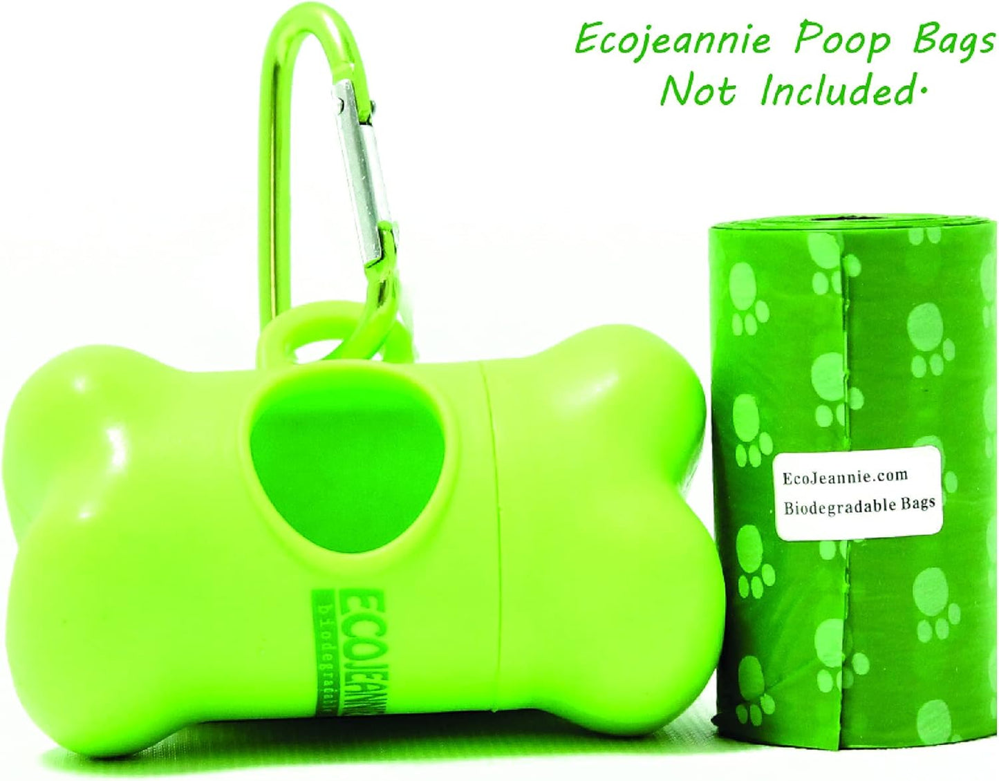 Wholesale 2 Pack Dog Poop Bag Dispenser with Stainless Steel Carabiner Clip - Dog Waste Poopbags Holder - Fits Most Pet Waste Poopbags (PB0008) *Dispenser Only. Poop Bag Is Not Included.*