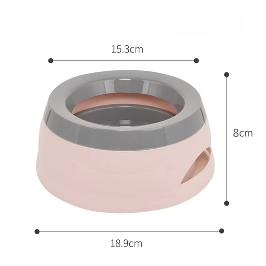 Newdrinkbak-Water and Drinking Water Bowl, Floating, Non-Wetting Mouth, for Dog, without Spill