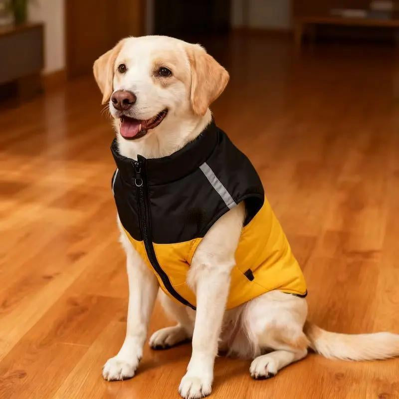 Warm Winter Dog Hoodie Jacket - Comfortable, Fashionable, Lightweight, Available in Multiple Sizes for Puppies