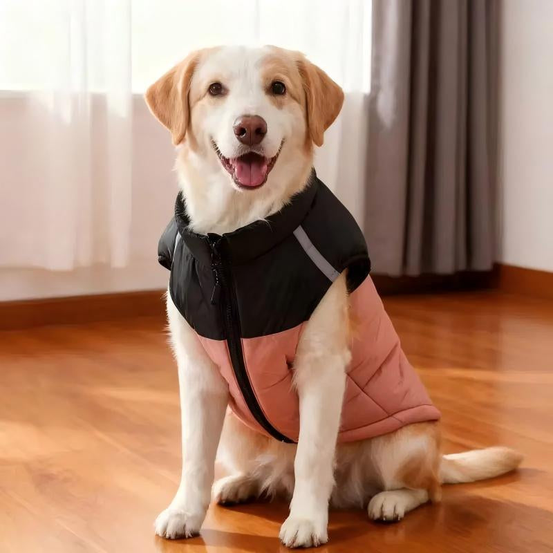 Warm Winter Dog Hoodie Jacket - Comfortable, Fashionable, Lightweight, Available in Multiple Sizes for Puppies