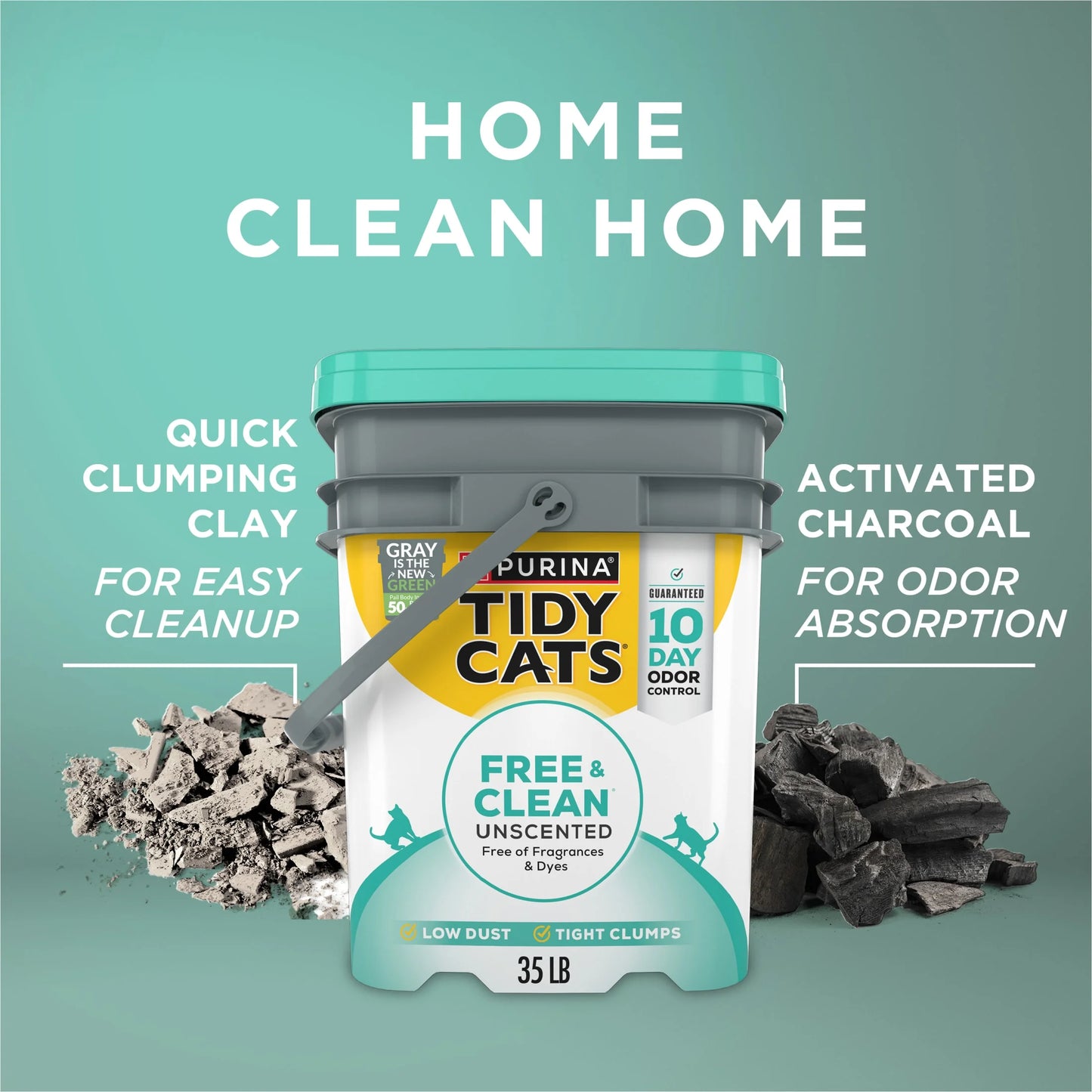 Purina  Free and Clean Unscented Cat Litter