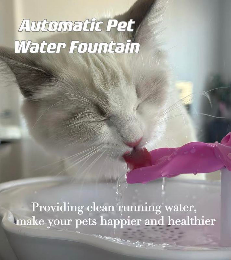 Pet Feeding Supplies Automatic Pet Water Dispenser Five Layers of Filtration Provide Clean, Flowing Water of 1.8L