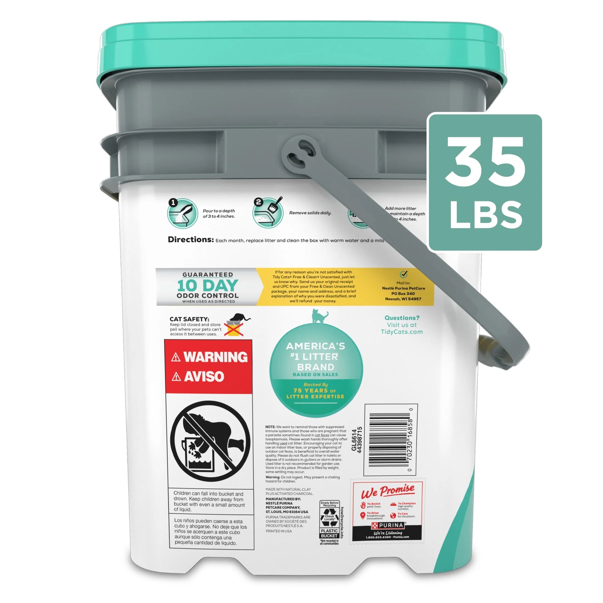 Purina  Free and Clean Unscented Cat Litter